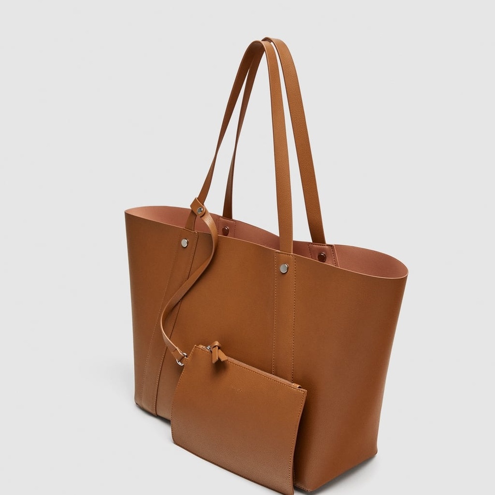 ZARA Reversible Tote Bag - Picture 5 of 7